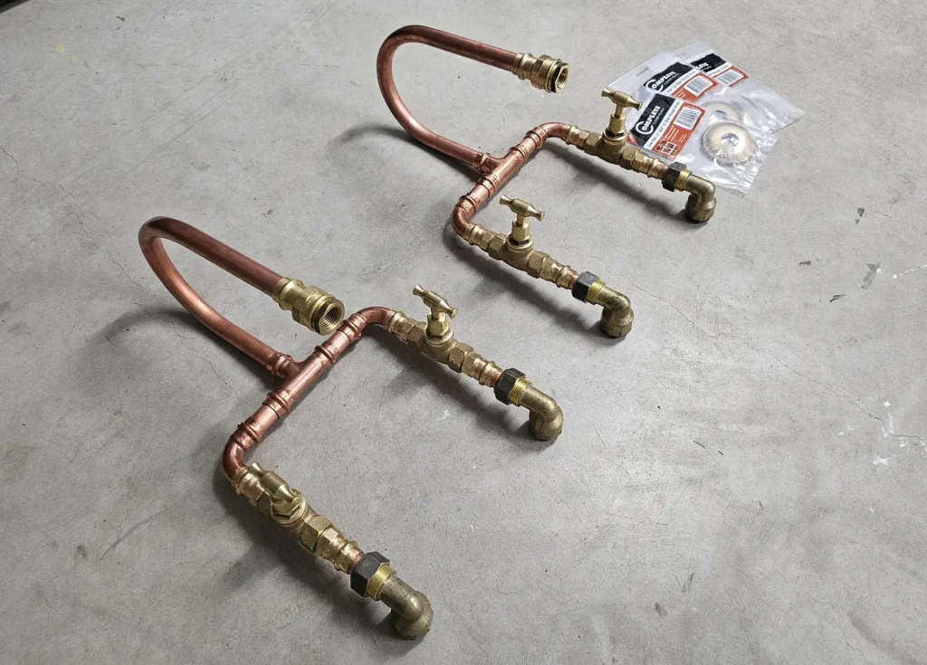 Custom copper taps